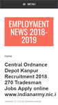 Mobile Screenshot of employment-news.org